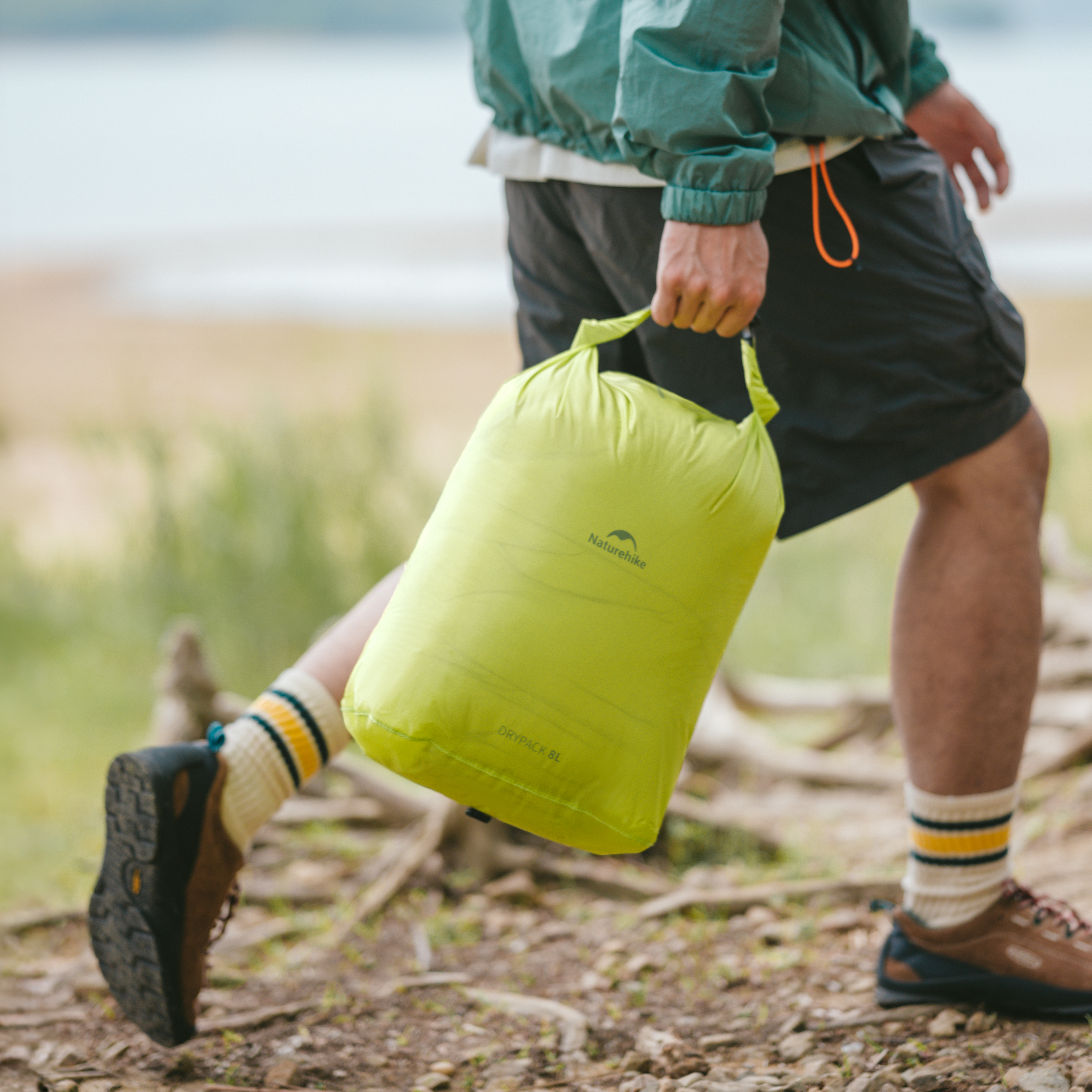 Naturehike ultraľahký vodotesný vak s kompresiou 2l - zelený